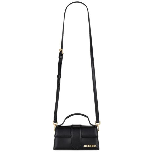 Jacquemus Handbags - Jacquemus 'Le' Black Leather Bambino Bag